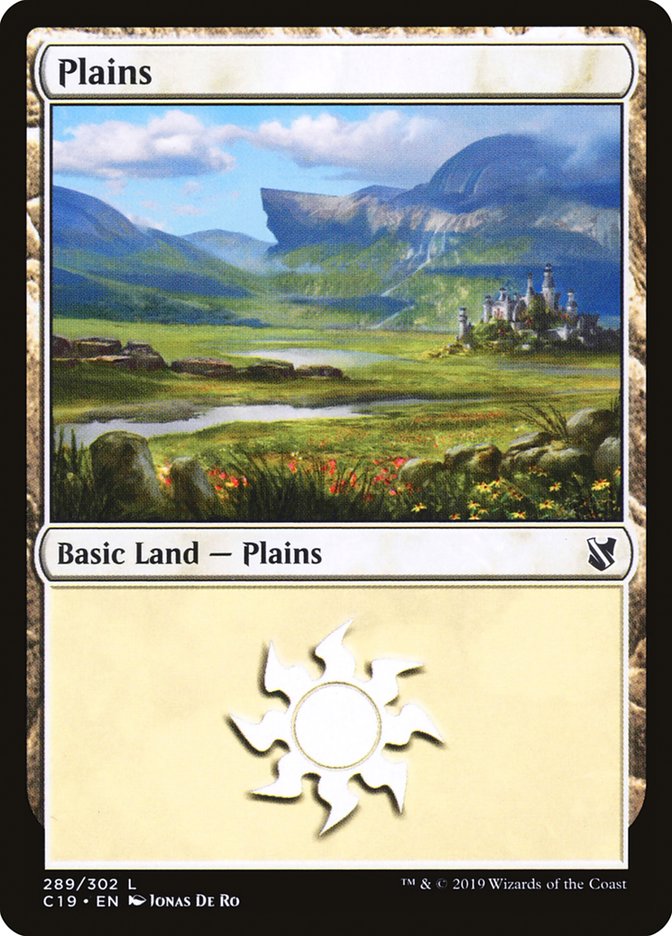 Plains (#289) [Commander 2019] | Webway Games