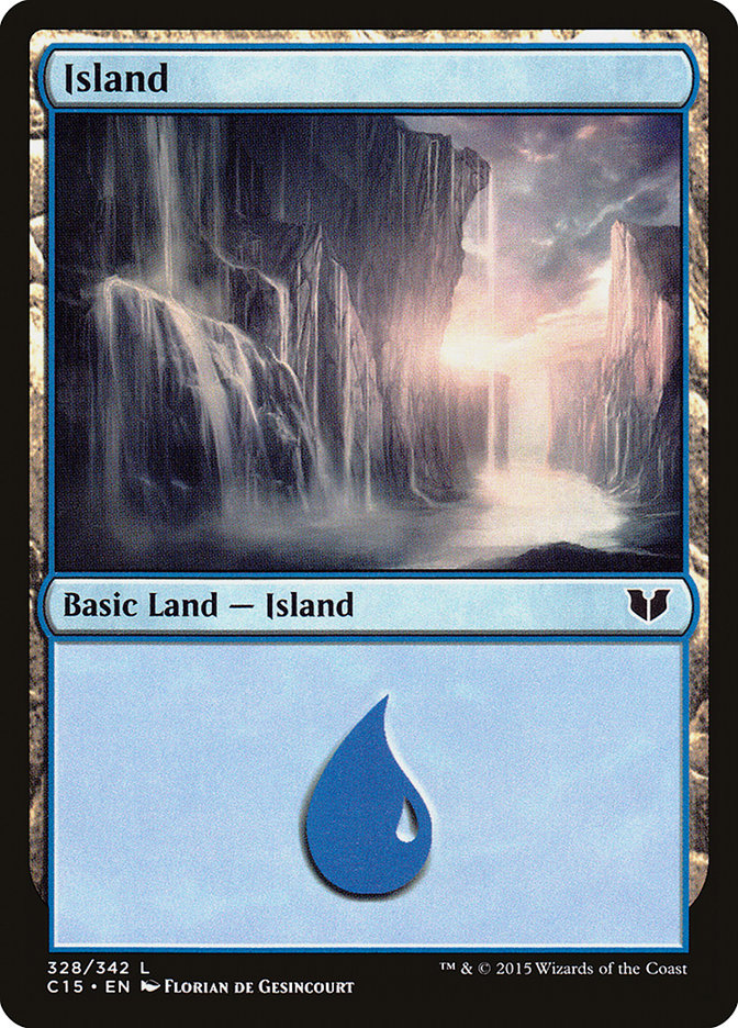 Island (#328) [Commander 2015] | Webway Games