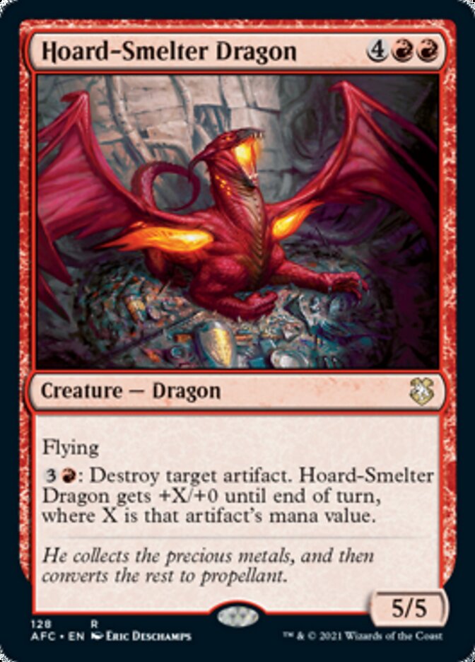 Hoard-Smelter Dragon [Dungeons & Dragons: Adventures in the Forgotten Realms Commander] | Webway Games