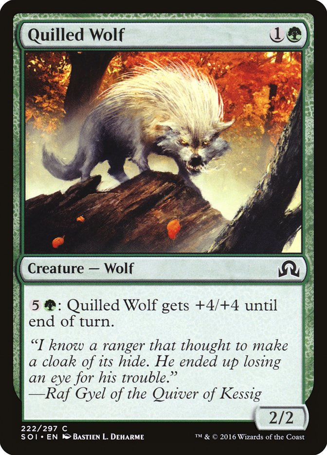 Quilled Wolf [Shadows over Innistrad] | Webway Games