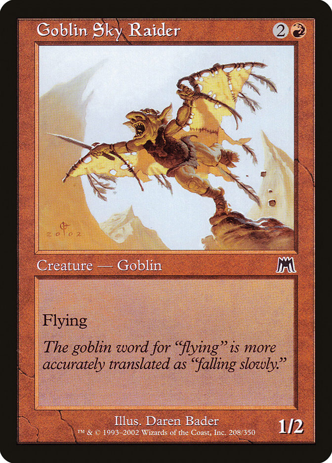 Goblin Sky Raider [Onslaught] | Webway Games