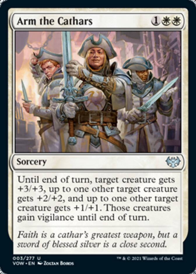 Arm the Cathars [Innistrad: Crimson Vow] | Webway Games