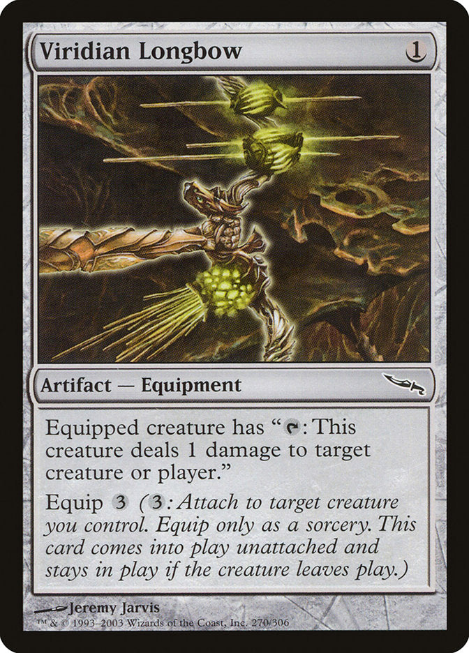 Viridian Longbow [Mirrodin] | Webway Games
