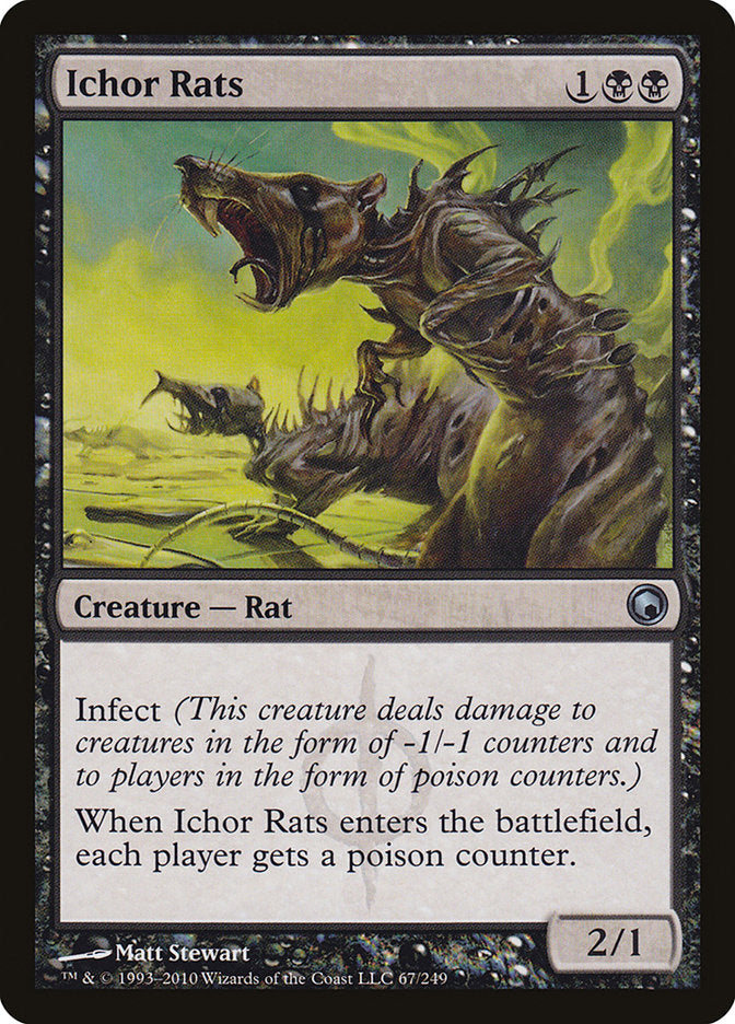 Ichor Rats [Scars of Mirrodin] | Webway Games