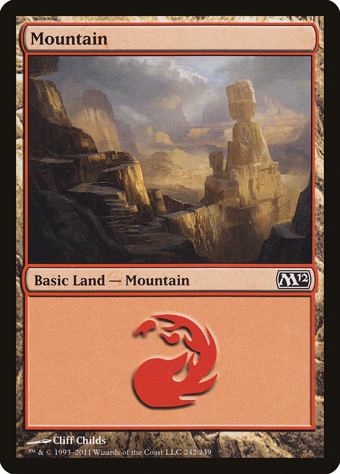 Mountain (#242) [Magic 2012] | Webway Games