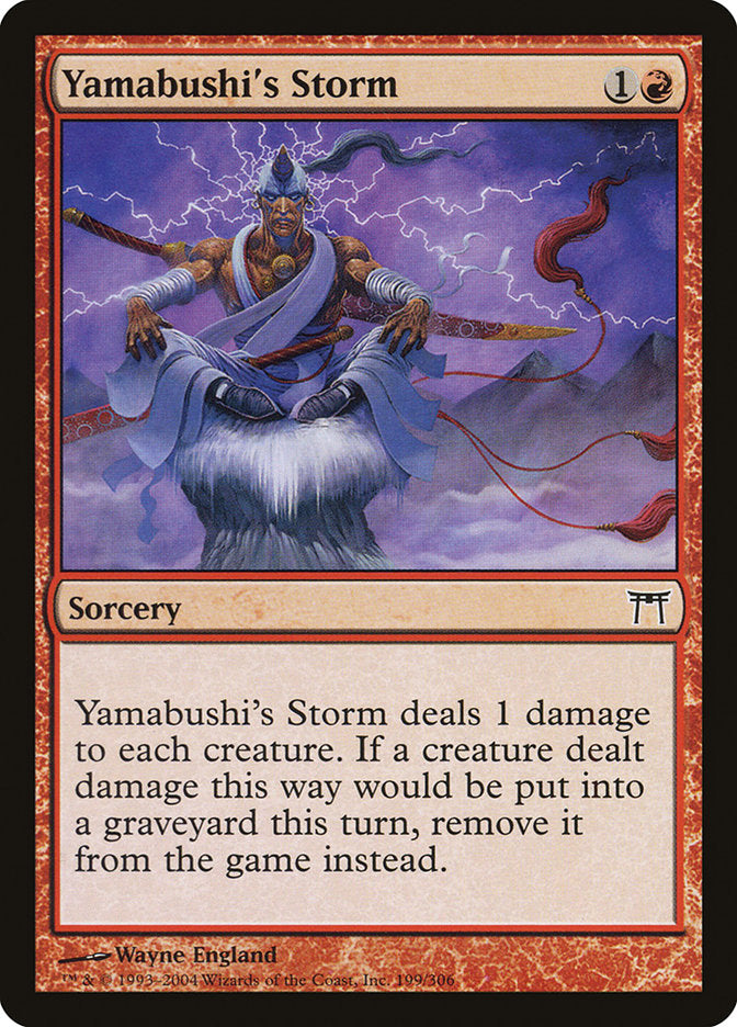 Yamabushi's Storm [Champions of Kamigawa] | Webway Games