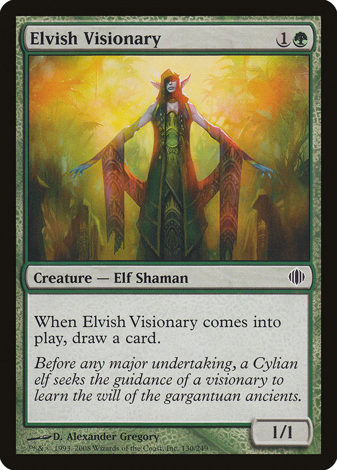 Elvish Visionary [Shards of Alara] | Webway Games