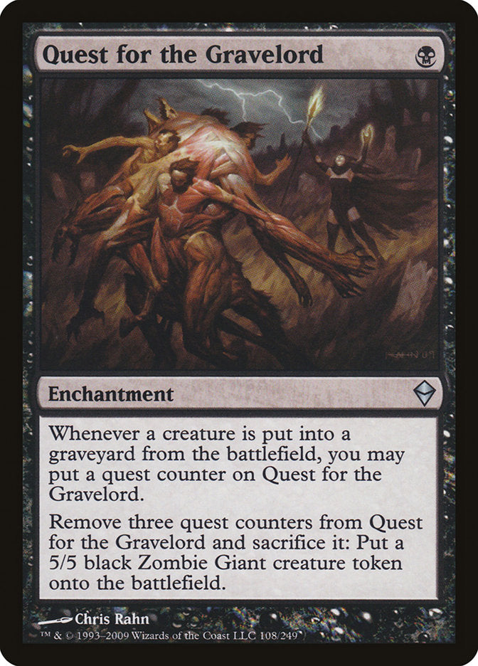 Quest for the Gravelord [Zendikar] | Webway Games