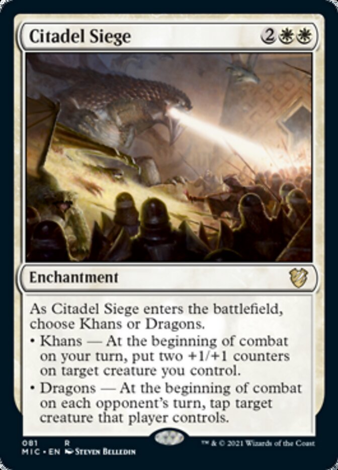 Citadel Siege [Innistrad: Midnight Hunt Commander] | Webway Games