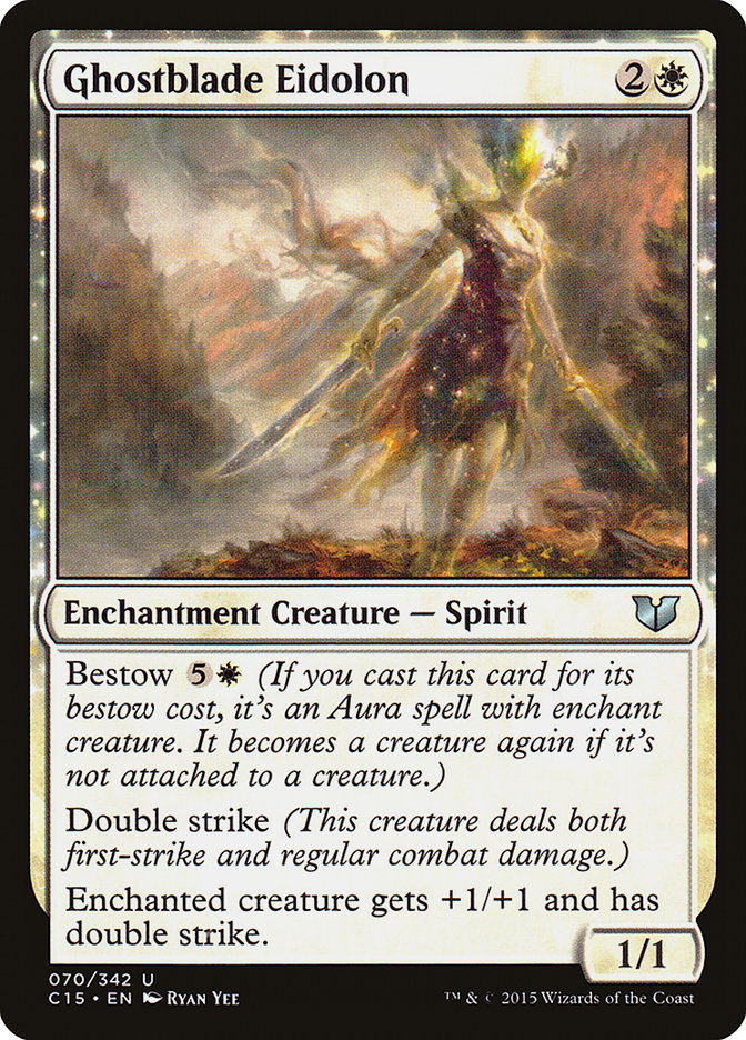 Ghostblade Eidolon [Commander 2015] | Webway Games