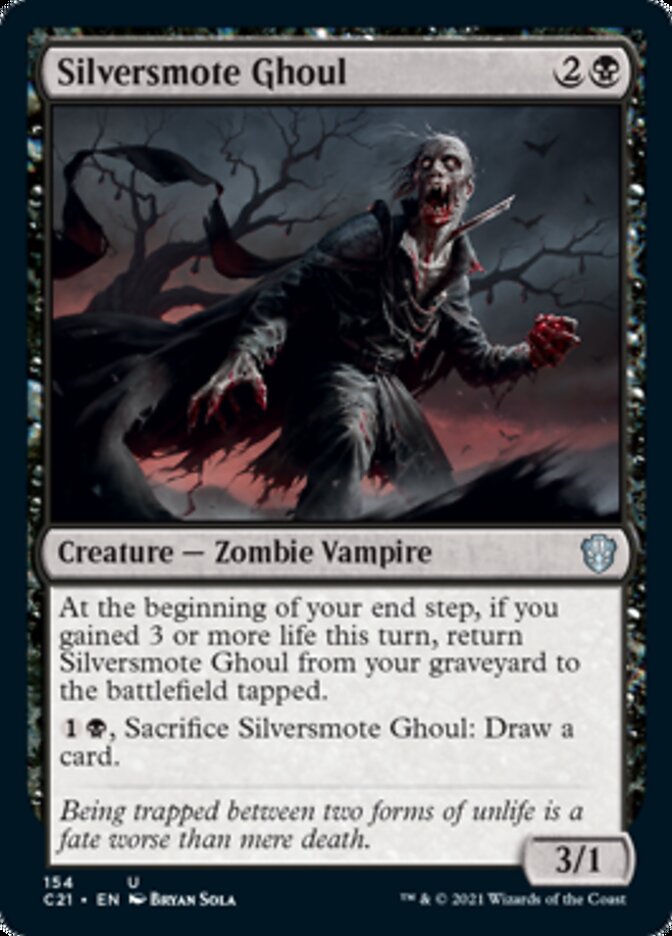 Silversmote Ghoul [Commander 2021] | Webway Games
