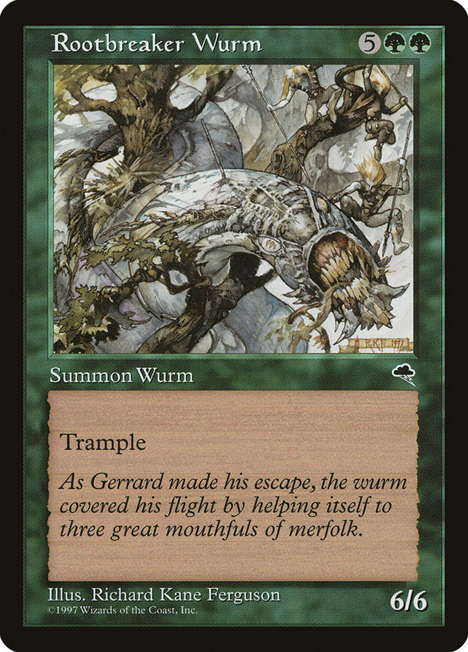 Rootbreaker Wurm [Tempest] | Webway Games