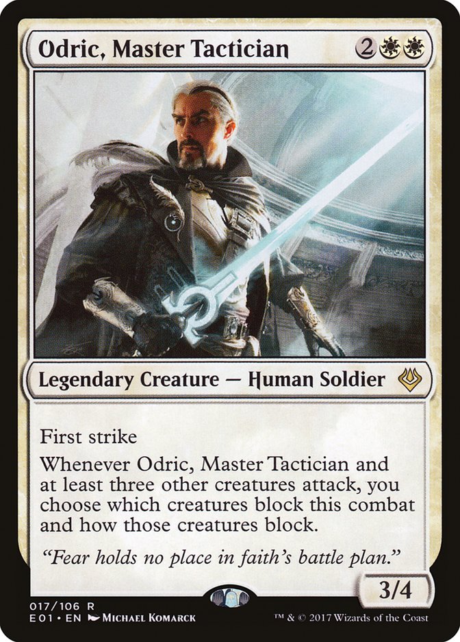 Odric, Master Tactician [Archenemy: Nicol Bolas] | Webway Games