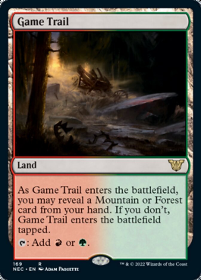 Game Trail [Kamigawa: Neon Dynasty Commander] | Webway Games