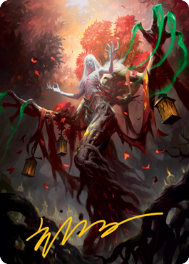 Wrenn and Seven Art Card (Gold-Stamped Signature) [Innistrad: Midnight Hunt Art Series] | Webway Games