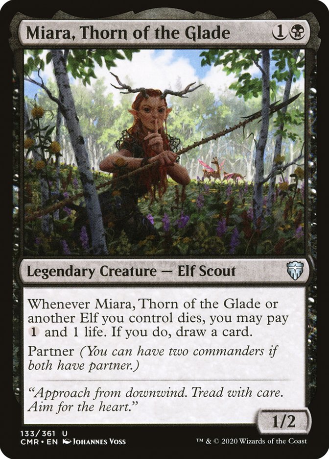 Miara, Thorn of the Glade [Commander Legends] | Webway Games