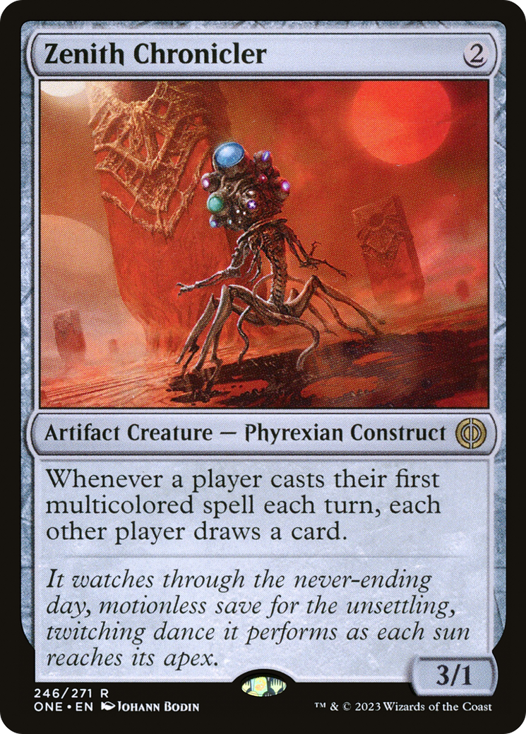 Zenith Chronicler [Phyrexia: All Will Be One] | Webway Games