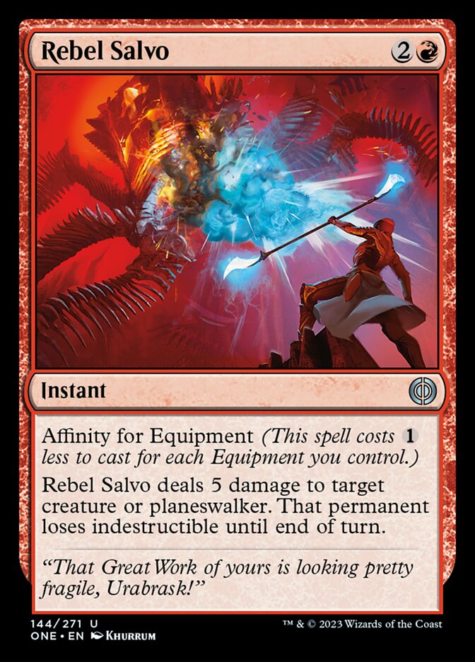 Rebel Salvo [Phyrexia: All Will Be One] | Webway Games