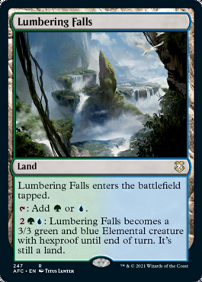 Lumbering Falls [Dungeons & Dragons: Adventures in the Forgotten Realms Commander] | Webway Games