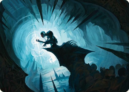 Gollum, Patient Plotter Art Card [The Lord of the Rings: Tales of Middle-earth Art Series] | Webway Games