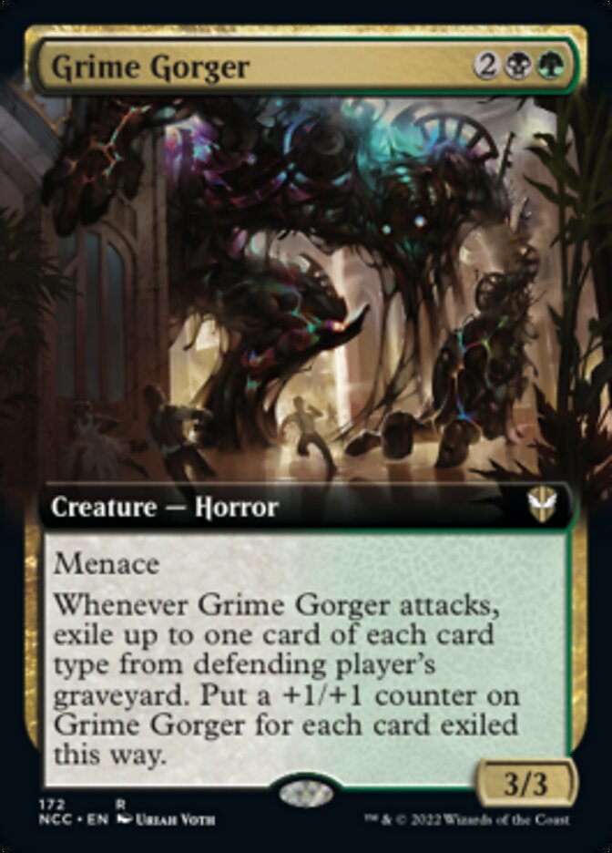 Grime Gorger (Extended Art) [Streets of New Capenna Commander] | Webway Games