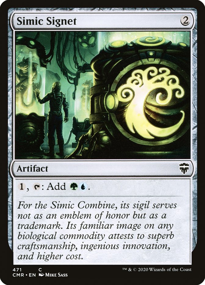 Simic Signet [Commander Legends] | Webway Games