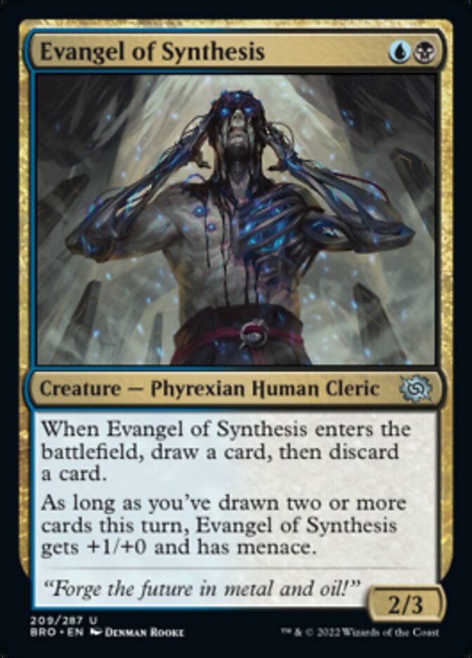 Evangel of Synthesis [The Brothers' War] | Webway Games