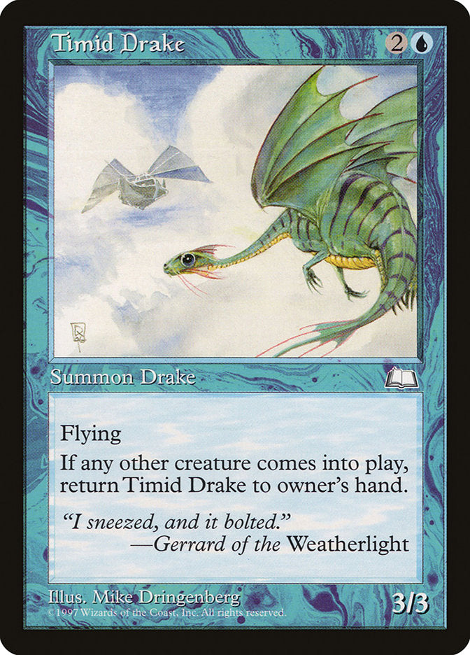 Timid Drake [Weatherlight] | Webway Games