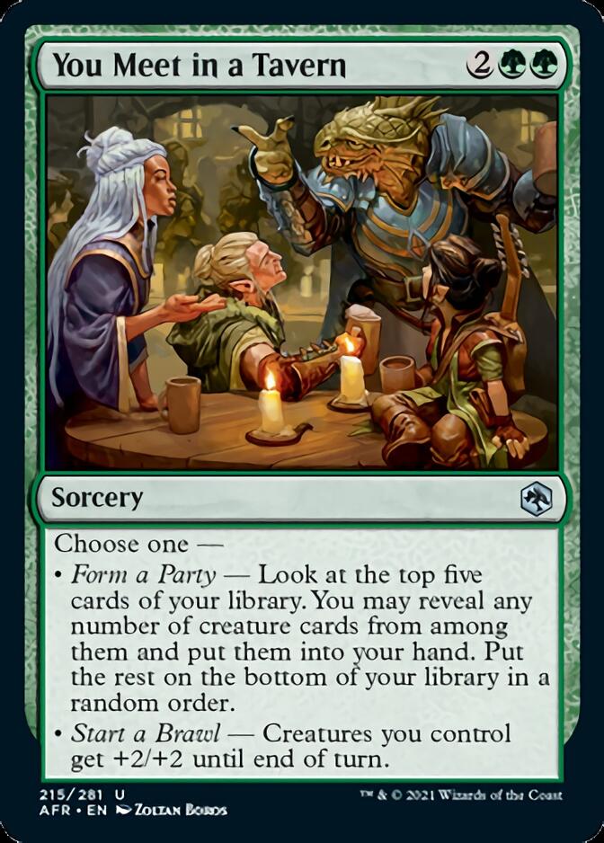 You Meet in a Tavern [Dungeons & Dragons: Adventures in the Forgotten Realms] | Webway Games