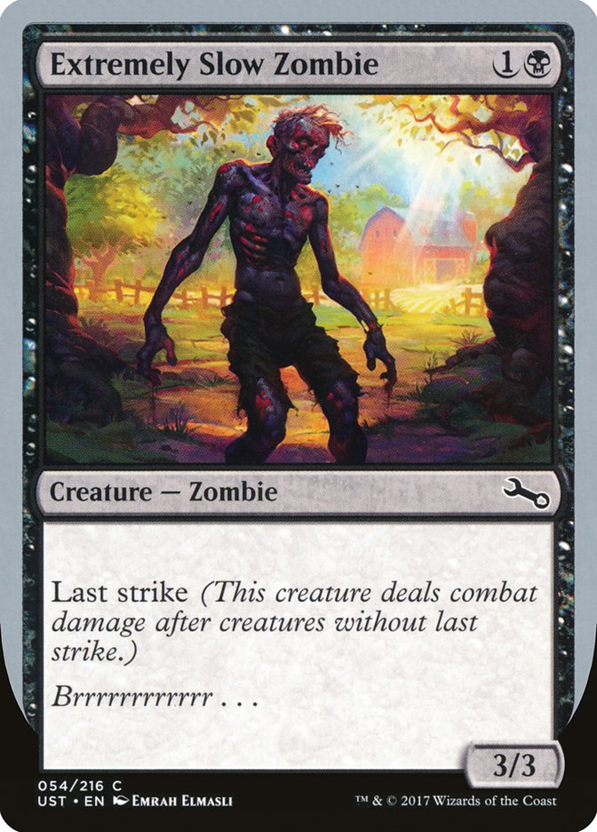 Extremely Slow Zombie ("Brrrrrrrrrrrr...") [Unstable] | Webway Games