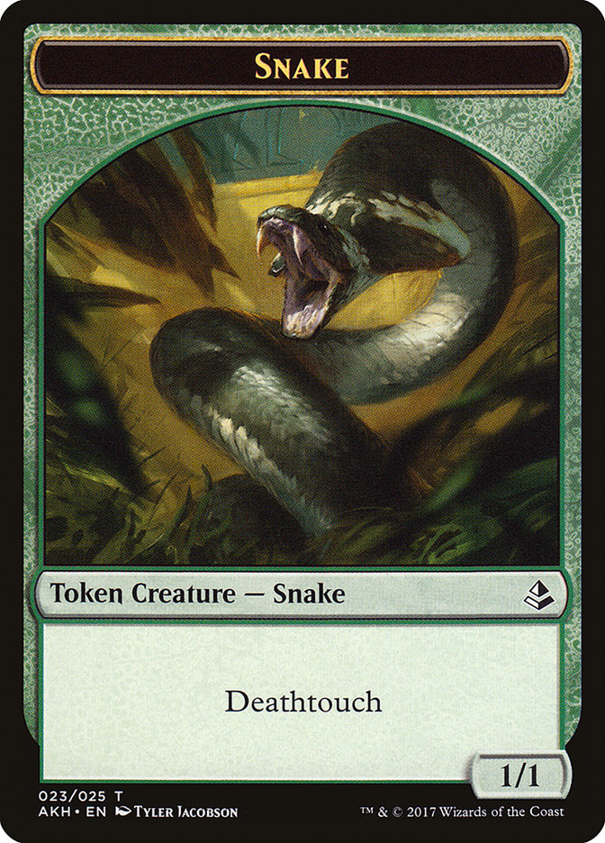 Snake [Amonkhet Tokens] | Webway Games
