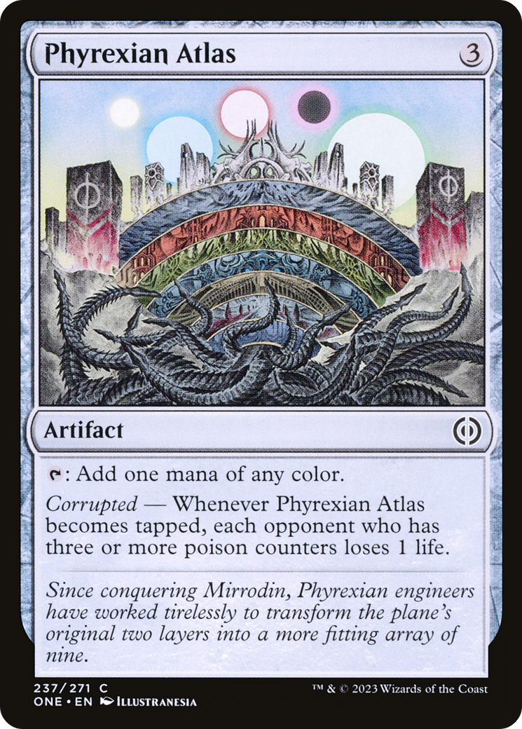 Phyrexian Atlas [Phyrexia: All Will Be One] | Webway Games