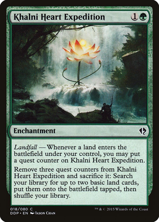 Khalni Heart Expedition [Duel Decks: Zendikar vs. Eldrazi] | Webway Games