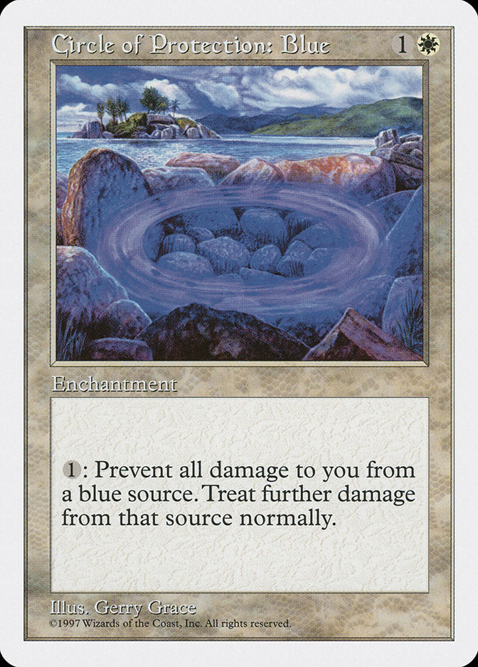 Circle of Protection: Blue [Fifth Edition] | Webway Games