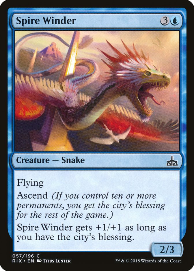 Spire Winder [Rivals of Ixalan] | Webway Games