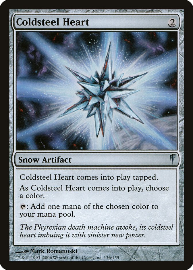 Coldsteel Heart [Coldsnap] | Webway Games
