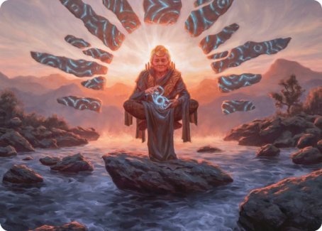 Jadzi, Oracle of Arcavios Art Card [Strixhaven: School of Mages Art Series] | Webway Games