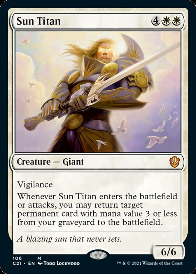 Sun Titan [Commander 2021] | Webway Games