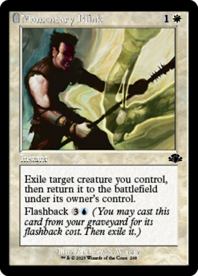 Momentary Blink (Retro) [Dominaria Remastered] | Webway Games