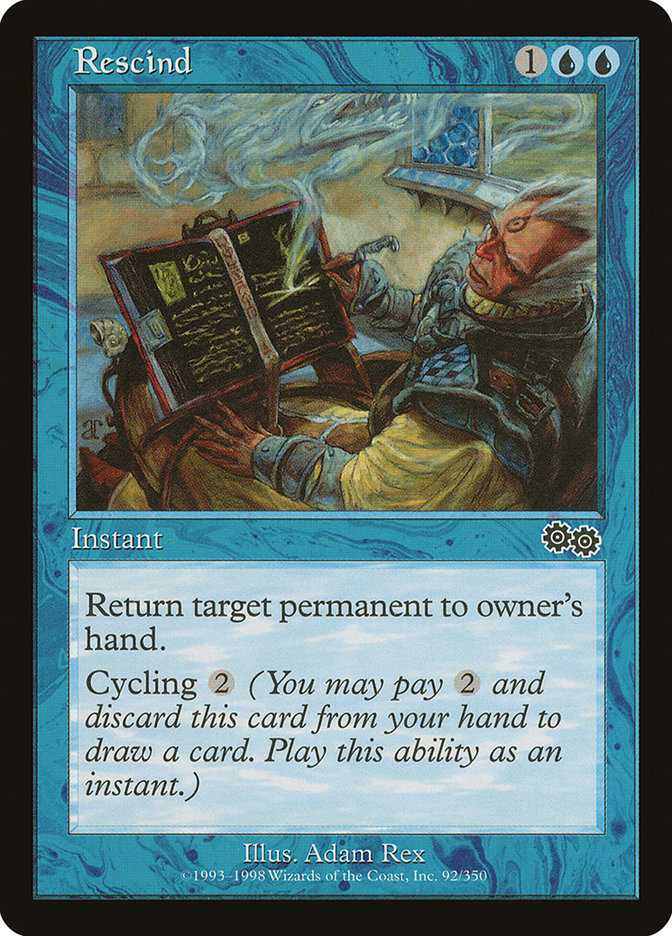 Rescind [Urza's Saga] | Webway Games