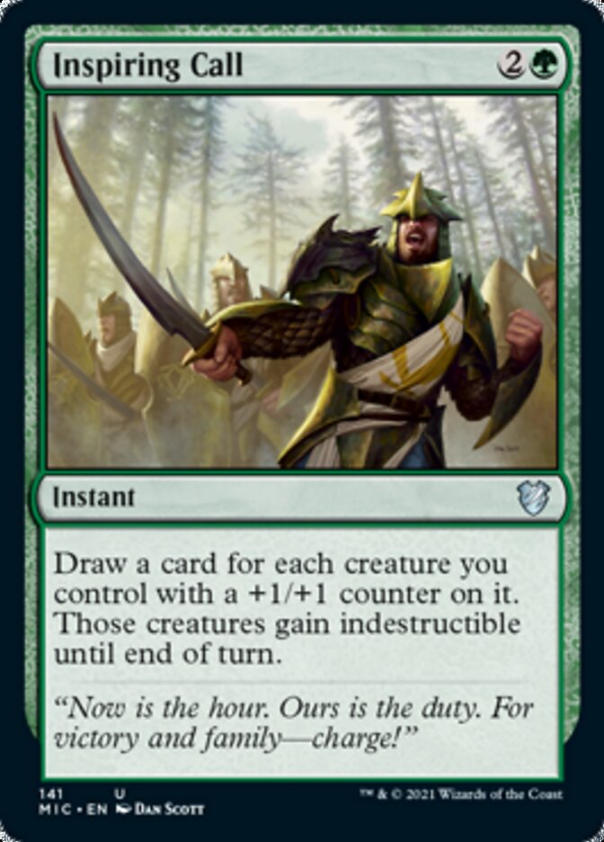 Inspiring Call [Innistrad: Midnight Hunt Commander] | Webway Games