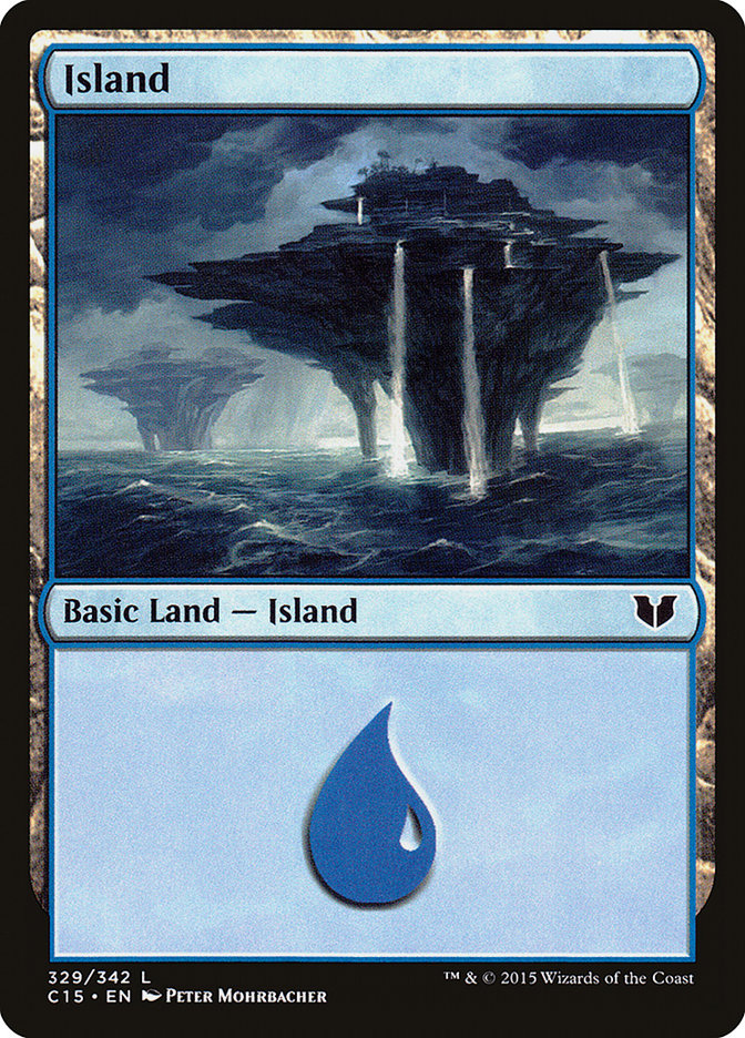 Island (#329) [Commander 2015] | Webway Games