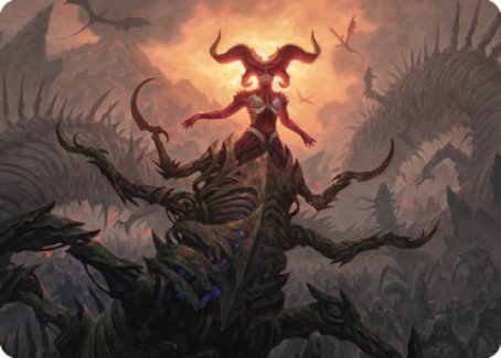Sheoldred, the Apocalypse Art Card [Dominaria United Art Series] | Webway Games