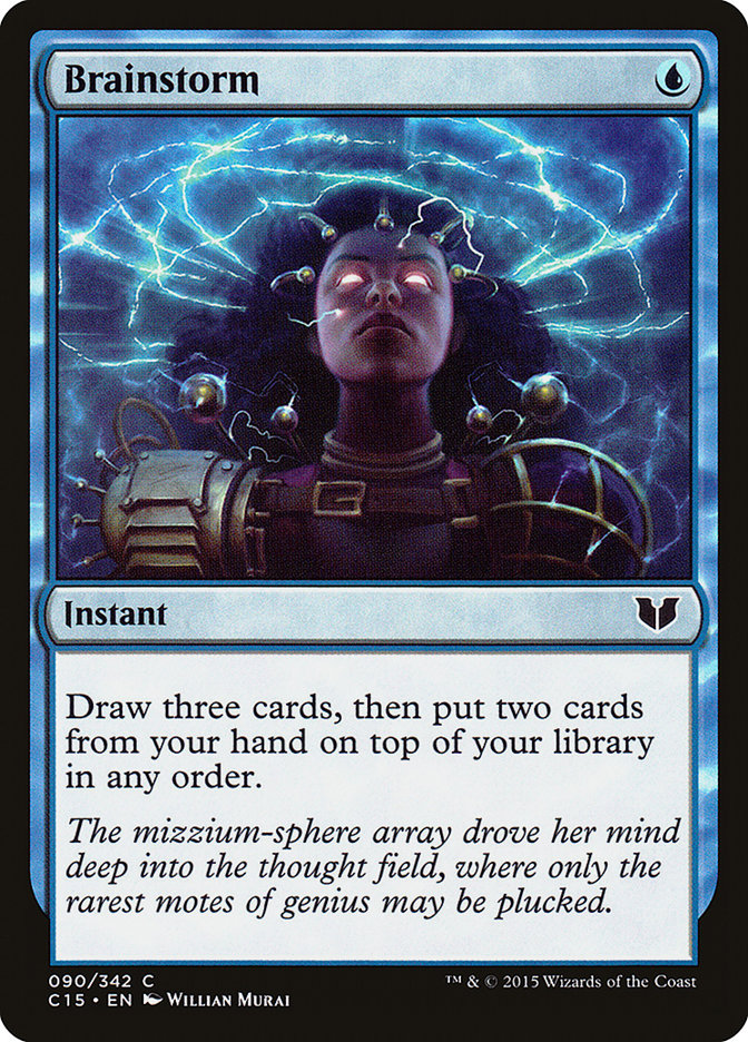Brainstorm [Commander 2015] | Webway Games