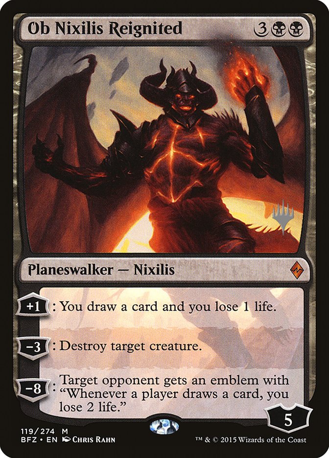 Ob Nixilis Reignited (Promo Pack) [Battle for Zendikar Promos] | Webway Games