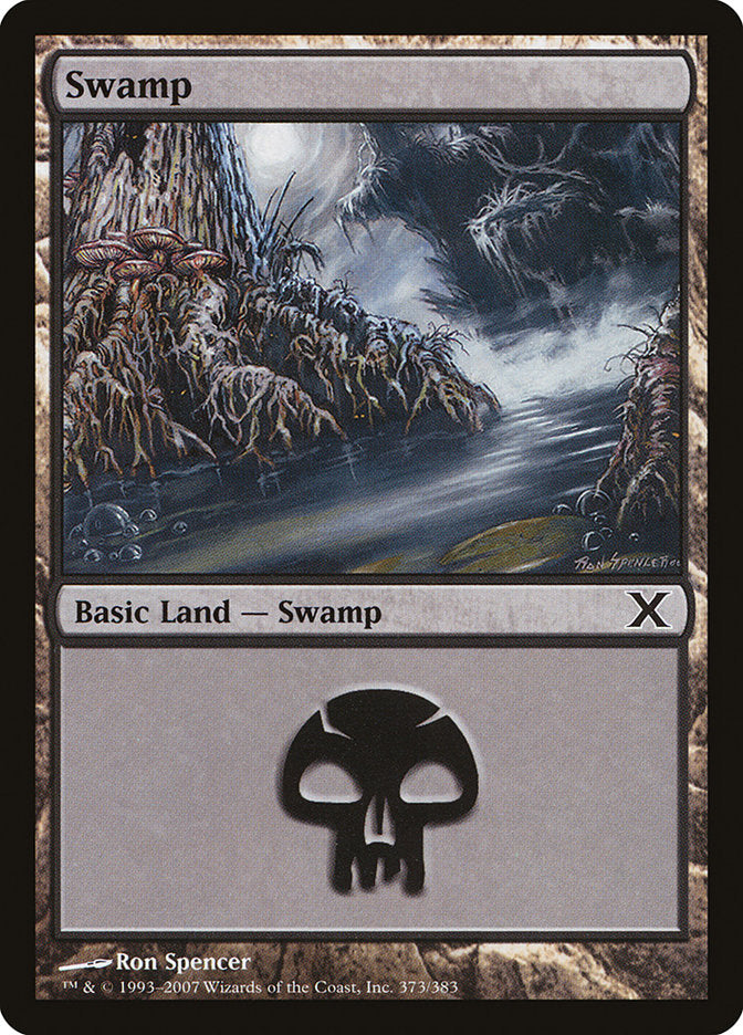 Swamp (373) [Tenth Edition] | Webway Games