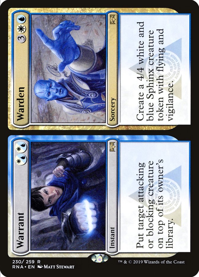 Warrant // Warden [Ravnica Allegiance] | Webway Games