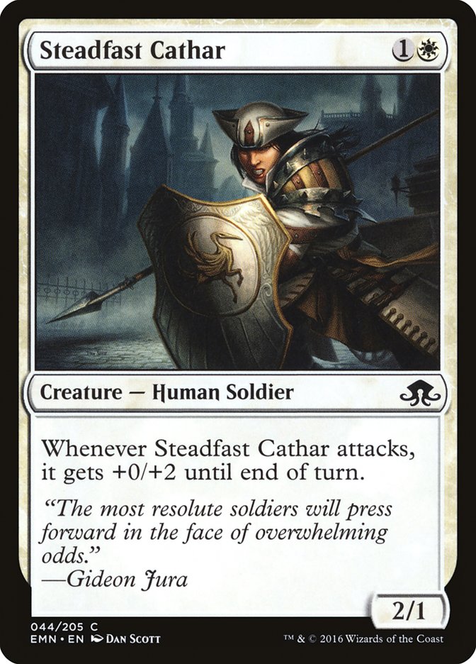 Steadfast Cathar [Eldritch Moon] | Webway Games