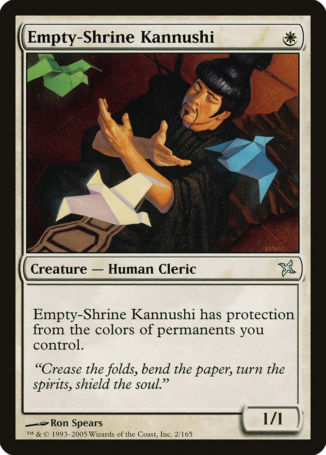 Empty-Shrine Kannushi [Betrayers of Kamigawa] | Webway Games
