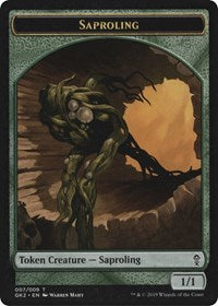Saproling // Wurm Token [Ravnica Allegiance: Guild Kits] | Webway Games